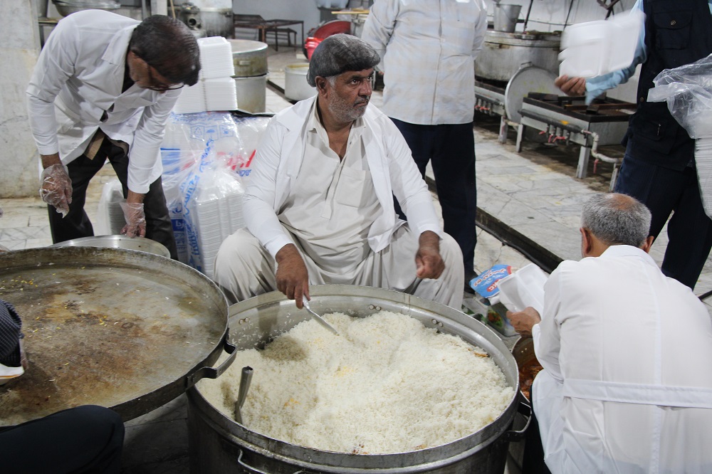 افتتاح آشپزخانه مرکزی اطعام حسینی در سیستان و بلوچستان