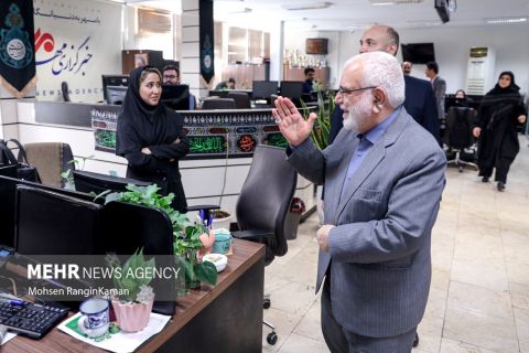 بازدید رئیس کمیته امداد امام خمینی(ره) از خبرگزاری مهر 1402/05/25